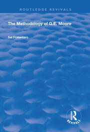 The Methodology of G.E. Moore book cover