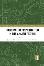 Political Representation in the Ancien Régime book cover