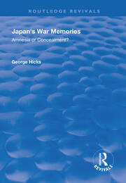 Japan's War Memories: Amnesia or Concealment? book cover
