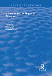 Issues in Accounting and Finance book cover