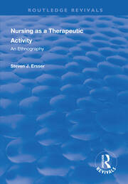 Nursing as a Therapeutic Activity: An Ethnography book cover
