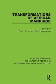 Transformations of African Marriage book cover