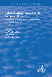 National Urban Policies in the European Union book cover