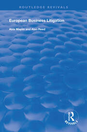European Business Litigation book cover