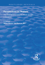 Perspectives on Welfare: Experience of Minority Ethnic Groups in Scotland book cover