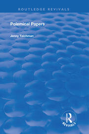 Polemical Papers: Essays on the Philosophy of Life and Death book cover