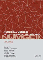 Numerical Methods in Geotechnical Engineering IX, Volume 2: Proceedings of the 9th European Conference on Numerical Methods in Geotechnical Engineering (NUMGE 2018), June 25-27, 2018, Porto, Portugal book cover