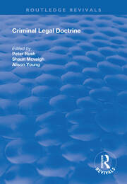 Criminal Legal Doctrine book cover