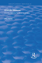 Orlando Gibbons and the Gibbons Family of Musicians book cover