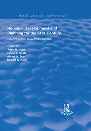 Regional Development and Planning for the 21st Century: New Priorities, New Philosophies book cover