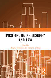 Post-Truth, Philosophy and Law book cover