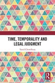 Time, Temporality and Legal Judgment book cover