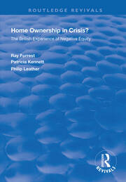 Home Ownership in Crisis?: The British Experience of Negative Equity book cover