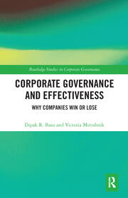 Corporate Governance and Effectiveness: Why Companies Win or Lose book cover