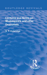Lectures and Notes on Shakespeare and Other Dramatists. book cover
