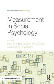Measurement in Social Psychology book cover