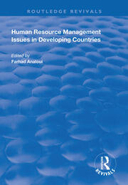 Human Resource Management Issues in Developing Countries book cover