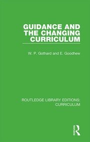 Guidance and the Changing Curriculum book cover