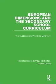 European Dimensions and the Secondary School Curriculum book cover