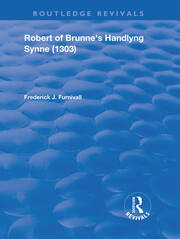 Robert of Brunne's Handlyng Synne (1303): And its French Original book cover