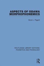 Aspects of Odawa Morphophonemics book cover