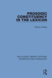 Prosodic Constituency in the Lexicon book cover