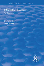 Information Sources for Teachers book cover