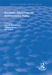 European Discourses on Environmental Policy book cover