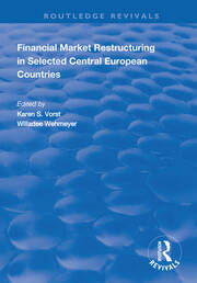 Financial Market Restructuring in Selected Central European Countries book cover