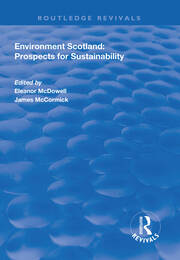 Environment Scotland: Prospects for Sustainability book cover