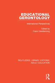 Educational Gerontology: International Perspectives book cover