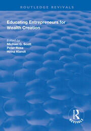 Educating Entrepreneurs for Wealth Creation book cover