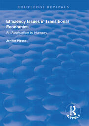 Efficiency Issues in Transitional Economies: Application to Hungary book cover