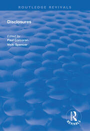 Disclosures book cover