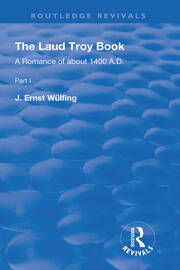 The Laud Troy Book: A Romance of about 1400 A.D. book cover