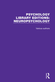 Psychology Library Editions: Neuropsychology book cover
