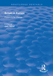 Britain in Europe: Prospects for Change book cover