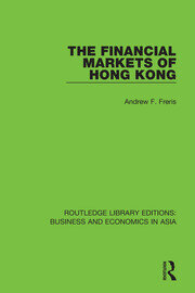 The Financial Markets of Hong Kong book cover