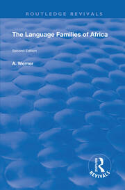 The Language Families Of Africa: Second edition book cover