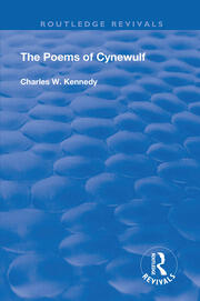 The Poems Of Cynewulf (1910) book cover