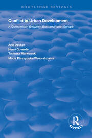 Conflict in Urban Development: A Comparison Between East and West book cover