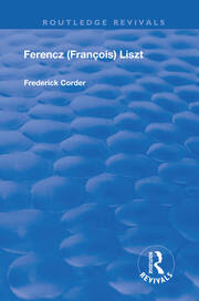 Ferencz (Francois) Liszt book cover