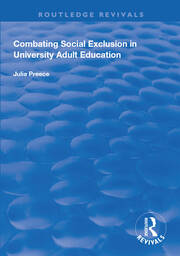 Combating Social Exclusion in University Adult Education book cover