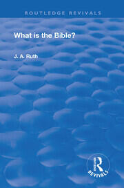 What is the Bible? book cover