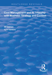 Cost Management and Its Interplay with Business Strategy and Context book cover