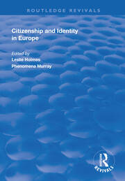 Citizenship and Identity in Europe book cover
