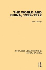 The World and China, 1922-1972 book cover