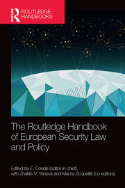 The Routledge Handbook of European Security Law and Policy book cover