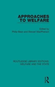 Approaches to Welfare book cover