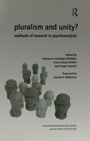 Pluralism and Unity?: Methods of Research in Psychoanalysis book cover